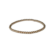 14K Gold Filled Beaded Bracelet 3MM