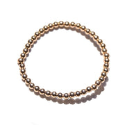 4MM 14K Gold Filled Personalized Bracelet 4MM - Lisalee Collections