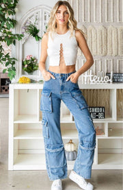 Bella Cargo Denim - Lisalee Collections