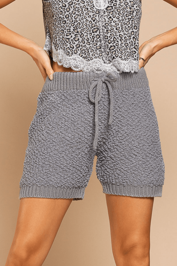 Carlie Sweater Shorts - Lisalee Collections