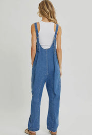 Cassidy Denim Jumpsuit - Lisalee Collections