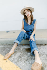 Cassidy Denim Jumpsuit - Lisalee Collections