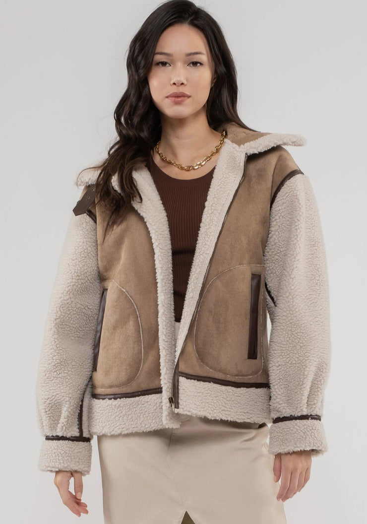 Emily Shearling Jacket - Lisalee Collections