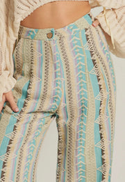 Kaylee Embroidered Pants - Lisalee Collections