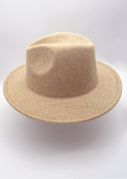 Wool Blend Fedora Hat - Lisalee Collections