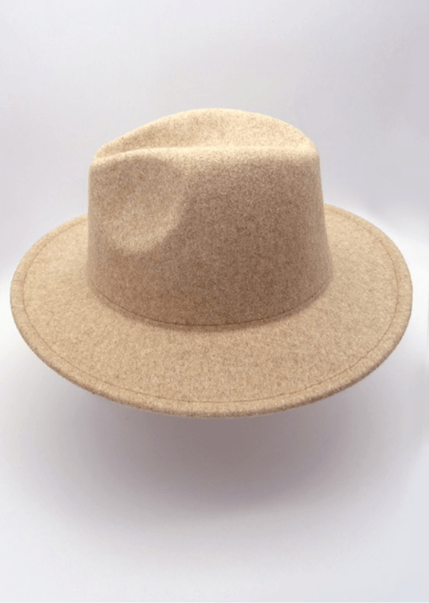 Wool Blend Fedora Hat - Lisalee Collections