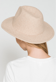 Wool Blend Fedora Hat - Lisalee Collections