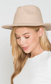 Wool Blend Fedora Hat - Lisalee Collections