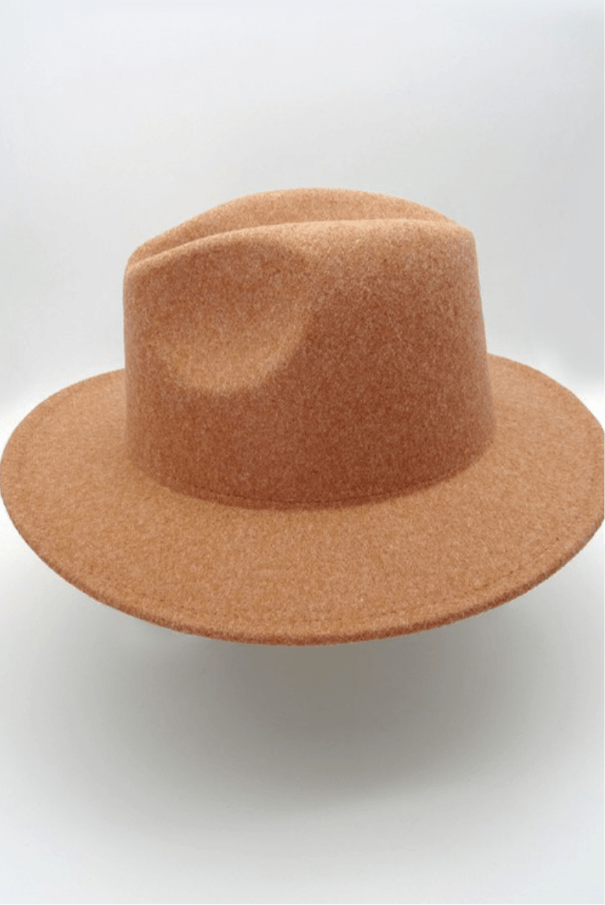 Wool Blend Fedora Hat - Lisalee Collections